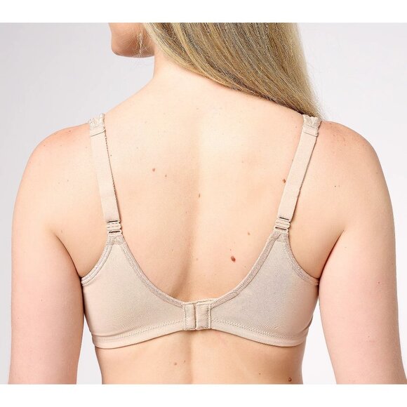 Breezies Sunbeige  Active Contour Wirefree Bra Size 40C - Picture 2 of 6